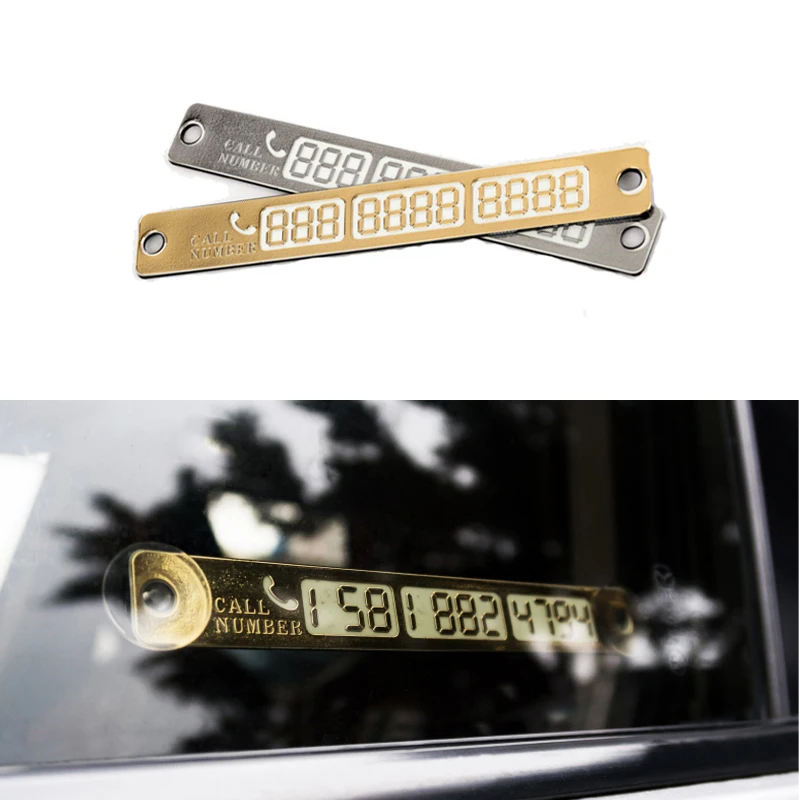 1 Pcs Temporary Car Parking Card Telephone Number Card Notification Night Light Sucker Plate Car Styling Phone Number Card
1 Pcs Temporary Car Parking Card Telephone Number Card Notification Night Light Sucker Plate Car Styling Phone Number Card