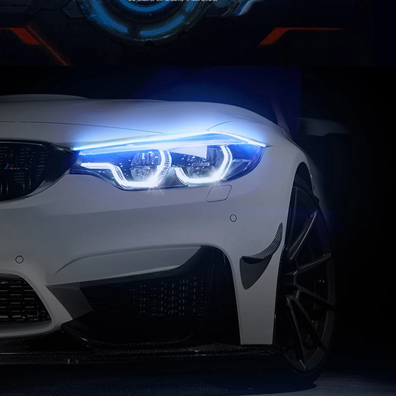 2 светодиодный DRL дневные ходовые огни поворотники автомобильные аксессуары для