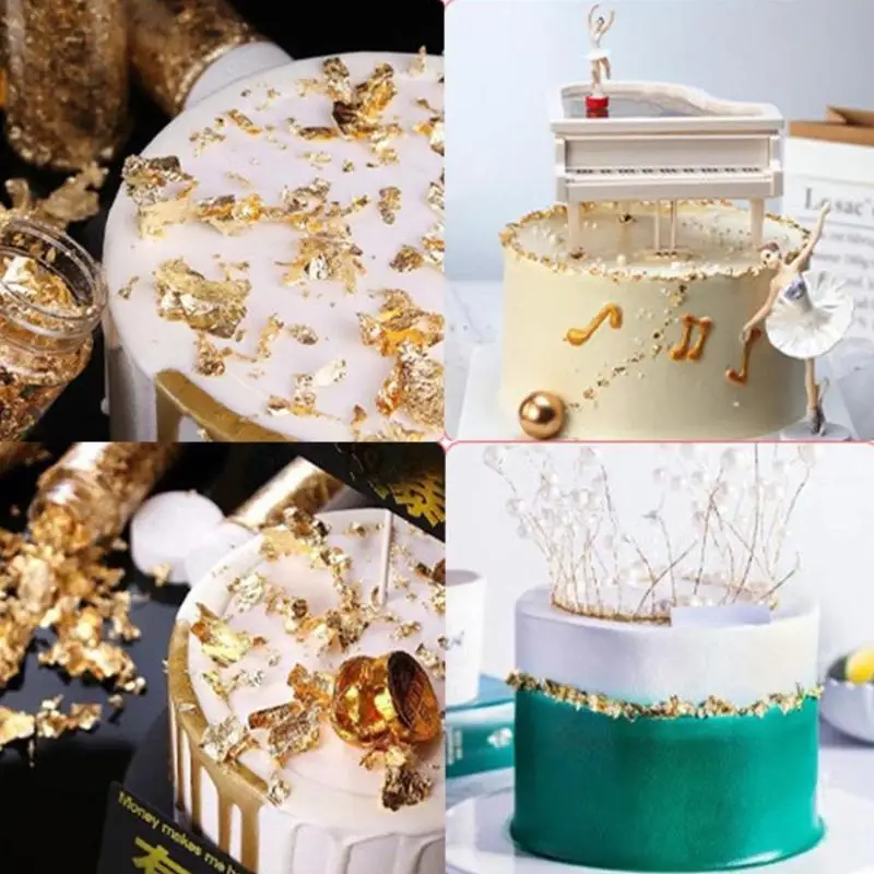 Gold Leaf Stickers Scrapbooking Material Nail Stickers Christmas Cake Decor Not Edible Bottled Fragment Decoration For Birthday
Gold Leaf Stickers Scrapbooking Material Nail Stickers Christmas Cake Decor Not Edible Bottled Fragment Decoration For Birthday
