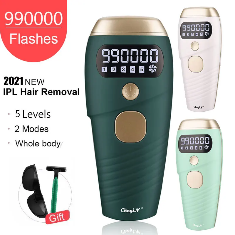 990000 Flash IPL Laser Hair Removal Permanent Device Facial Body BiKini Trimmer Epilator Electric Depilador Women Men's Shaving
990000 Flash IPL Laser Hair Removal Permanent Device Facial Body BiKini Trimmer Epilator Electric Depilador Women Men's Shaving
