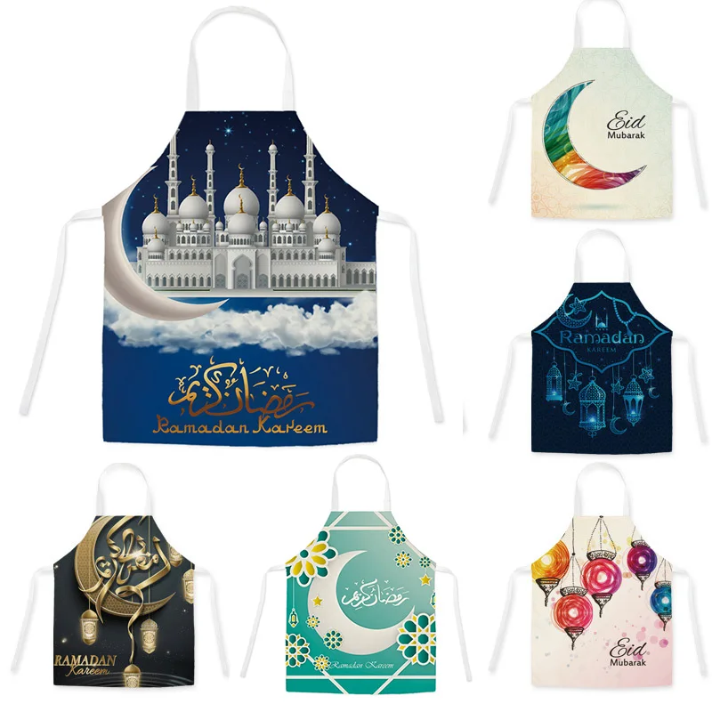 Ramadan Decoration Chef Eid Mubarak Apron Eid Al-Adha Kitchen Supplies Muslim Islamic Ramadan Kareem party Decoration For home
Ramadan Decoration Chef Eid Mubarak Apron Eid Al-Adha Kitchen Supplies Muslim Islamic Ramadan Kareem party Decoration For home