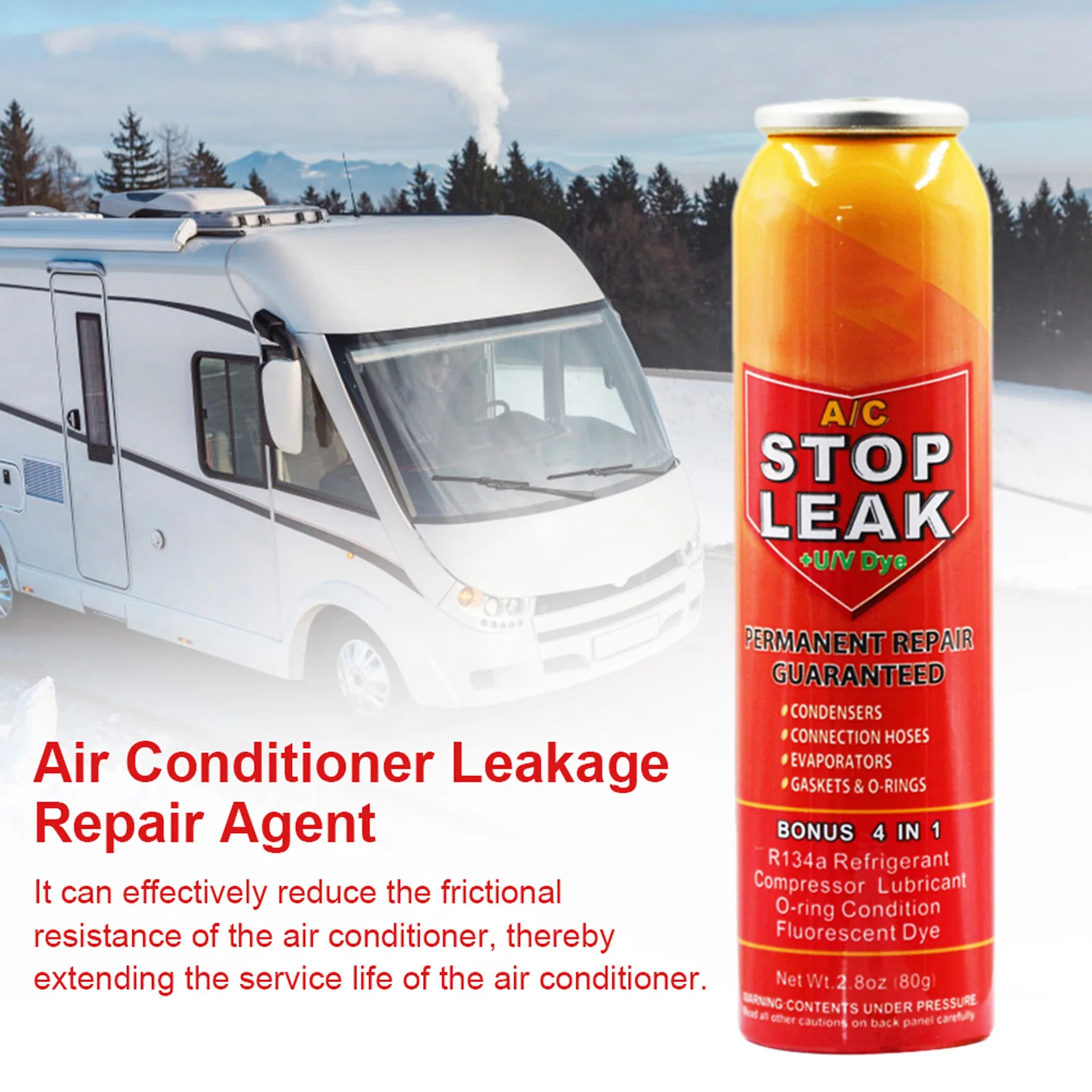 R134A Air Conditioner Plugging Agent Car Fluorescent Leak Detection Refrigerant Oil Leak Repair Agent
R134A Air Conditioner Plugging Agent Car Fluorescent Leak Detection Refrigerant Oil Leak Repair Agent