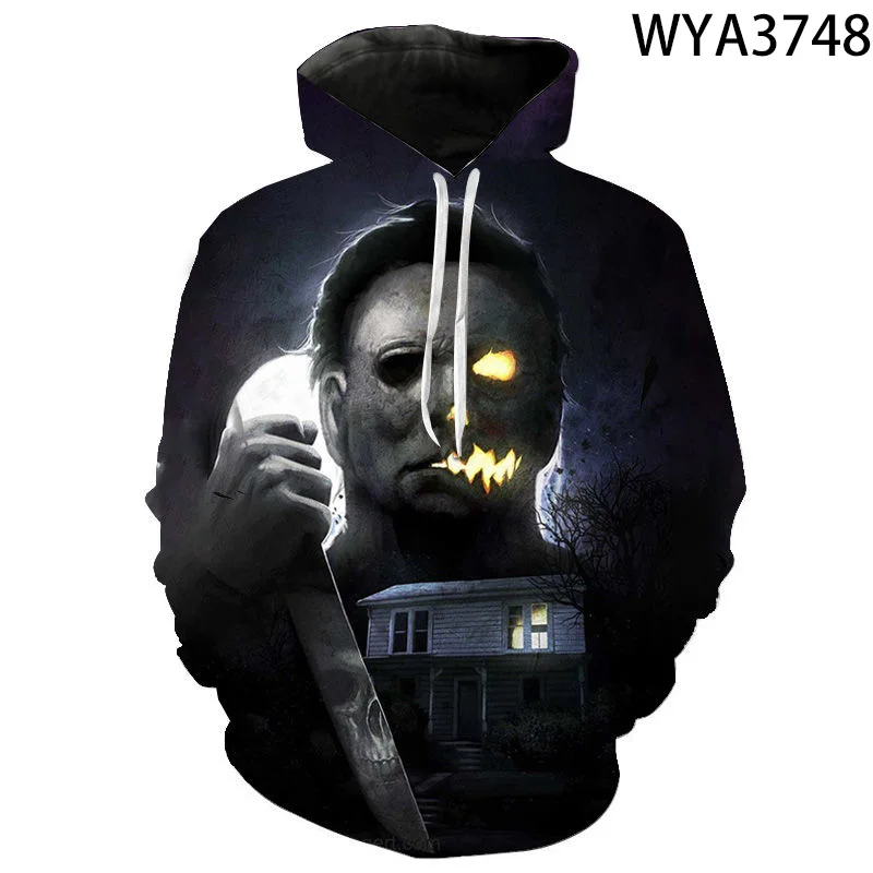 Fashion Michael Myers Hoodies 3D Printed Men Women Children Sweatshirts Boy Girl Kids Streetwear Pullover Long Sleeve Tops 
Fashion Michael Myers Hoodies 3D Printed Men Women Children Sweatshirts Boy Girl Kids Streetwear Pullover Long Sleeve Tops
