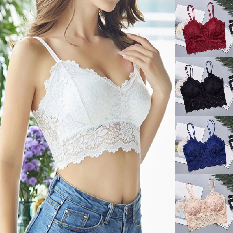 Lace Sexy Lingerie Wireless Bra For Women Summer Soft Backless Fashion bras UnderwearPadded Push Up Bralette Female Brassiere
Lace Sexy Lingerie Wireless Bra For Women Summer Soft Backless Fashion bras UnderwearPadded Push Up Bralette Female Brassiere