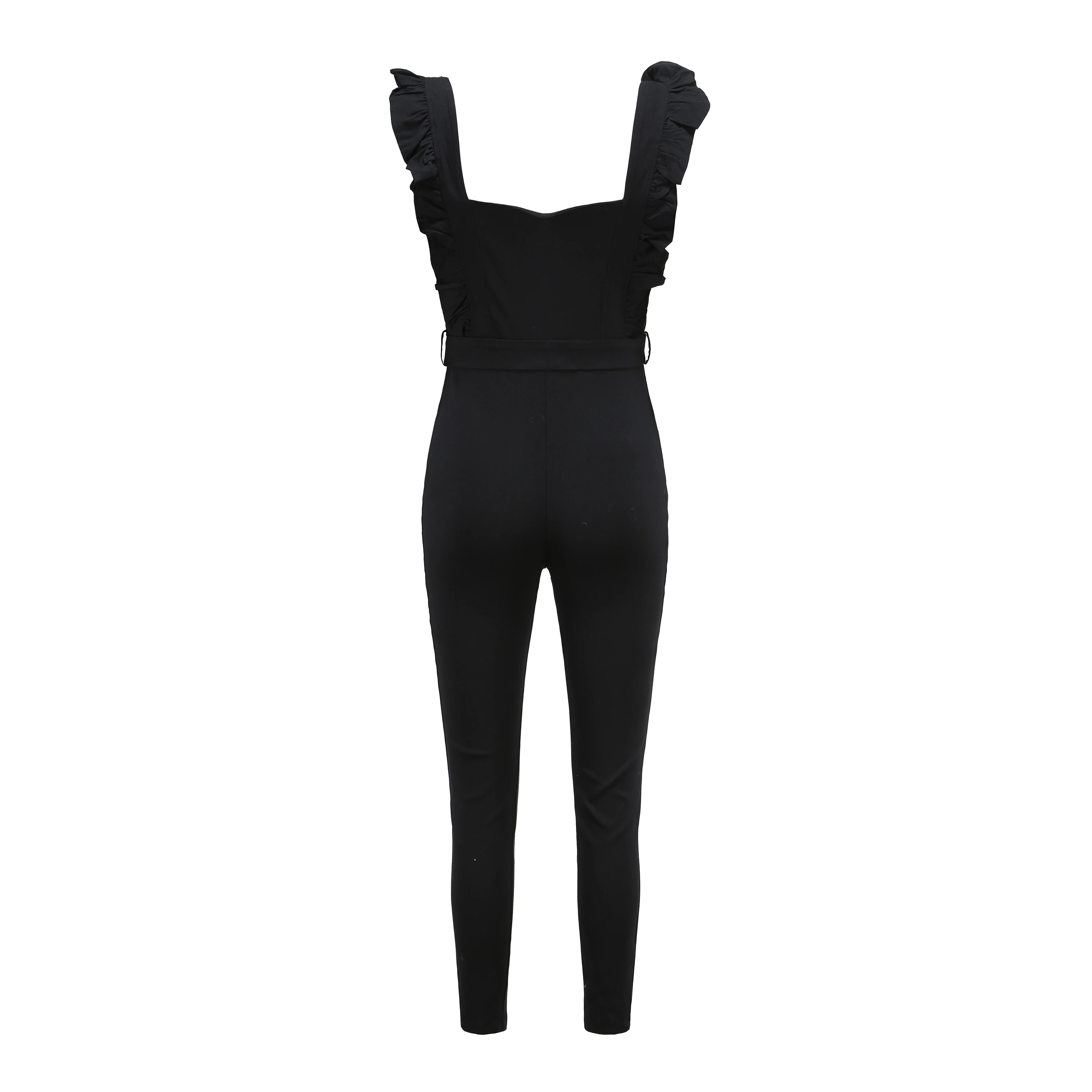 Women's pants 2021 Spring and summer fashion simple style small sexy sling solid color jumpsuit
Women's pants 2021 Spring and summer fashion simple style small sexy sling solid color jumpsuit