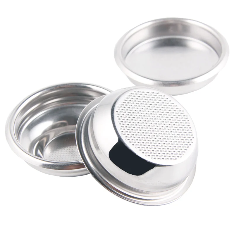 Friendly Detachable Stainless Steel 58mm Coffee Filter Basket Strainer Coffee Machine Accessories (Single Double Cup)
Friendly Detachable Stainless Steel 58mm Coffee Filter Basket Strainer Coffee Machine Accessories (Single Double Cup)