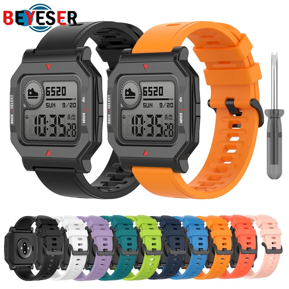 Ремешок силиконовый для Amazfit Neo/GTR 42 мм/GTS/GTS2 3/GTS2e, сменный Браслет для Samsung Galaxy Watch 4/5 40 мм 44 мм, 20 мм
Ремешок силиконовый для Amazfit Neo/GTR 42 мм/GTS/GTS2 3/GTS2e, сменный Браслет для Samsung Galaxy Watch 4/5 40 мм 44 мм, 20 мм