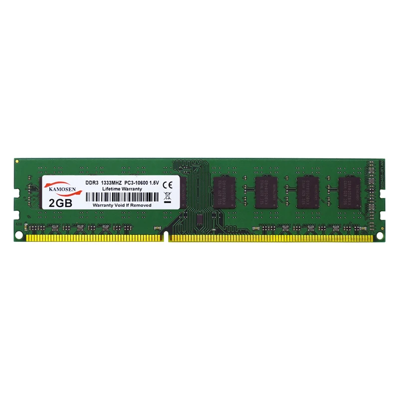 10 шт. X 2 Гб ddr3 1333 МГц pc3-10600u desktop memory DIMM 240-pin RAM 1 5 v non-ECC | Компьютеры и офис