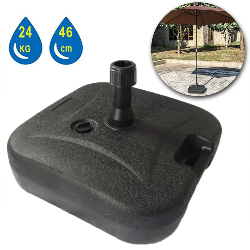 HooRu Umbrella Base 64CM Square Outdoor Water Filled Stand Patio Market Garden Base 38MM Umbrella Hole - Small Size
HooRu Umbrella Base 64CM Square Outdoor Water Filled Stand Patio Market Garden Base 38MM Umbrella Hole - Small Size