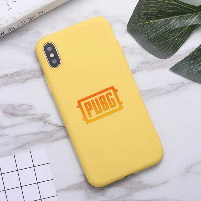 Hot game gun PUBG Phone Case Candy Color for iPhone 6 7 8 11 12 s mini pro X XS XR MAX Plus 
Hot game gun PUBG Phone Case Candy Color for iPhone 6 7 8 11 12 s mini pro X XS XR MAX Plus