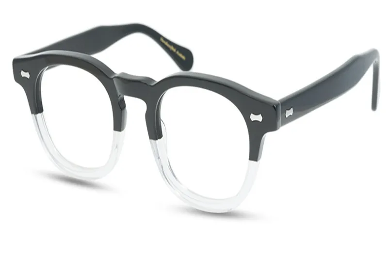 Rivets Acetate Glasses Frame Retro Women Full Rim Optical Eyewear HIgh Quality Clear Lens Goggle Vintage Myopia Eyeglasses Men
Rivets Acetate Glasses Frame Retro Women Full Rim Optical Eyewear HIgh Quality Clear Lens Goggle Vintage Myopia Eyeglasses Men