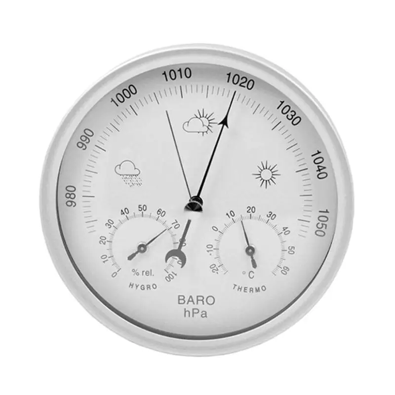 Hygrometer High Accuracy Pressure Gauge Air Weather Instrument Barometer M7DA 
Hygrometer High Accuracy Pressure Gauge Air Weather Instrument Barometer M7DA