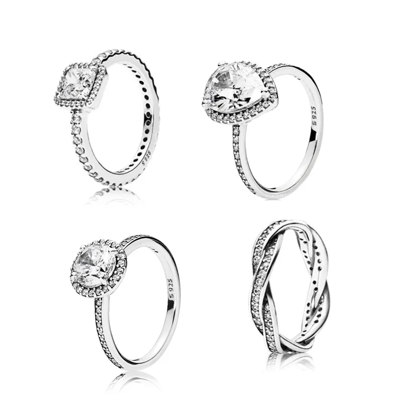 LR PAN Classic Elegant 925 Silver Ring Valentine's Day Gift For Girlfriend Wedding Zircon Ring Fashion New Banquet Princess
LR PAN Classic Elegant 925 Silver Ring Valentine's Day Gift For Girlfriend Wedding Zircon Ring Fashion New Banquet Princess