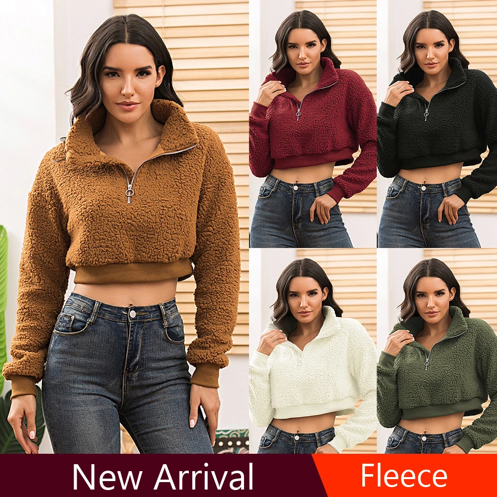 Ymwmhu 2021 New Arrival Jacket Women Turn-down Pullover Coat Solid Fleece Short Jackets Cotton Women Jackets Spring Autumn
Ymwmhu 2021 New Arrival Jacket Women Turn-down Pullover Coat Solid Fleece Short Jackets Cotton Women Jackets Spring Autumn