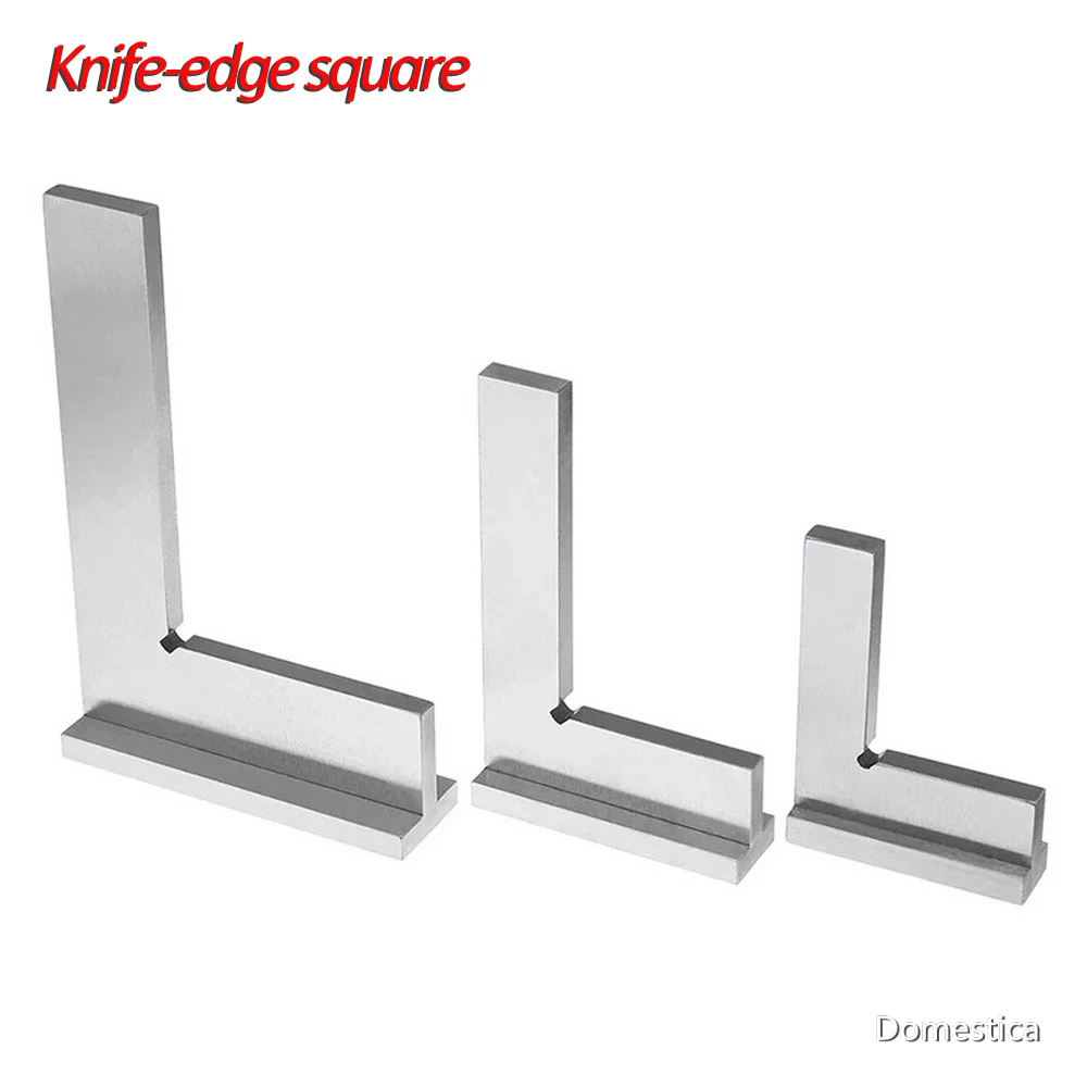 Knife Edge Angle Ruler Turning Rule Grade 0 90 High Precision Stainless Steel Thickened Woodworking Angle Square 90 Right Angle
Knife Edge Angle Ruler Turning Rule Grade 0 90 High Precision Stainless Steel Thickened Woodworking Angle Square 90 Right Angle