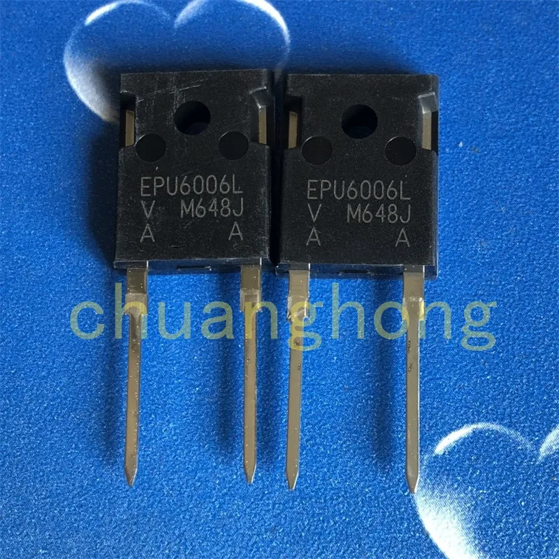 1 шт./лот EPU6006L оригинальная упаковка новая быстросъемная выпрямительная трубка TO-247
1 шт./лот EPU6006L оригинальная упаковка новая быстросъемная выпрямительная трубка TO-247