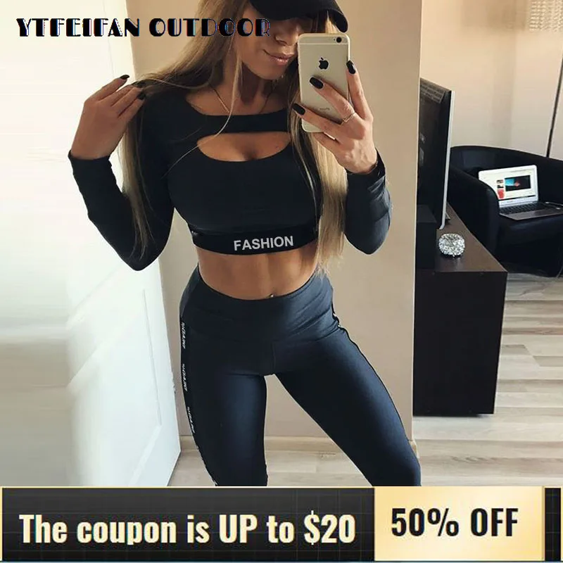Activewear Yoga Sets 2 Piece Set Women Tight Long-sleeved Stitching Suit Moisture Wicking Sports Running Female Breathable
Activewear Yoga Sets 2 Piece Set Women Tight Long-sleeved Stitching Suit Moisture Wicking Sports Running Female Breathable