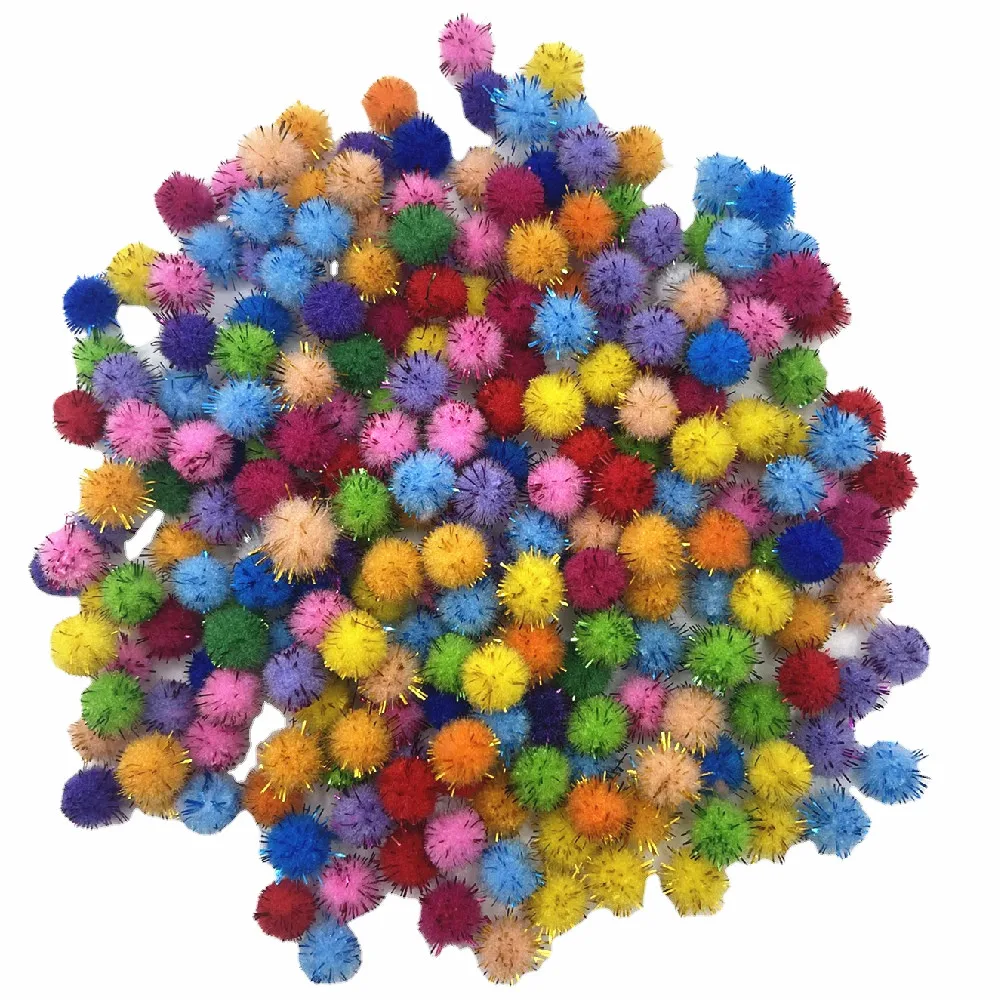 Suoja 100pcs/pack 12mm Glitter Multicolour DIY Decoration Ball Fur Ball Pompon Home Decor Decorative Flowers Crafts
Suoja 100pcs/pack 12mm Glitter Multicolour DIY Decoration Ball Fur Ball Pompon Home Decor Decorative Flowers Crafts