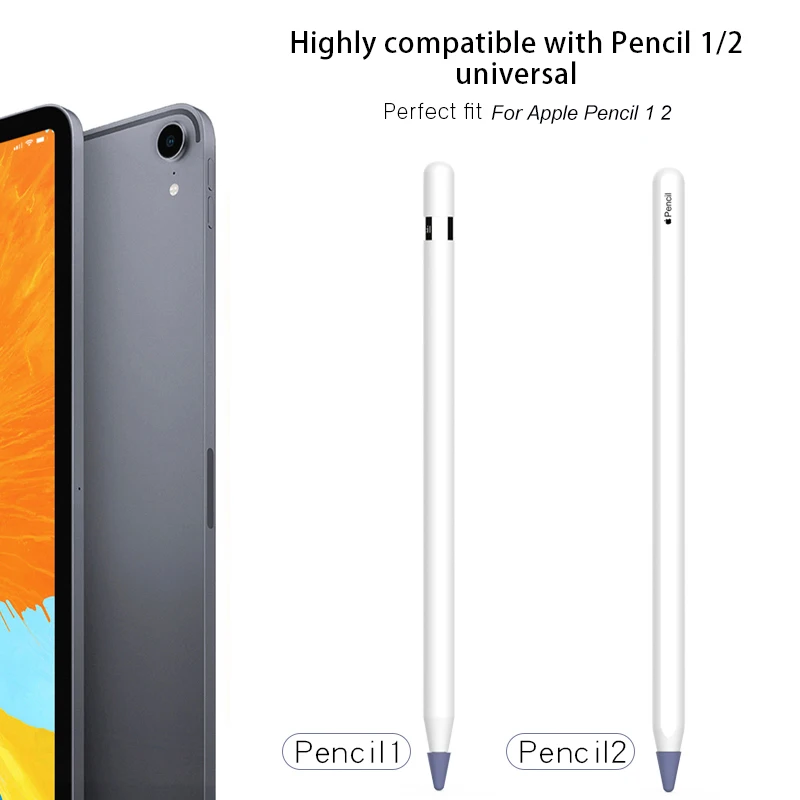 Pencil Tip Cover For Apple Pencil 2nd 1st Generation Mute Silicone Nib Case For Pencil Cover Skin Screen Protector For iPad Pro
Pencil Tip Cover For Apple Pencil 2nd 1st Generation Mute Silicone Nib Case For Pencil Cover Skin Screen Protector For iPad Pro