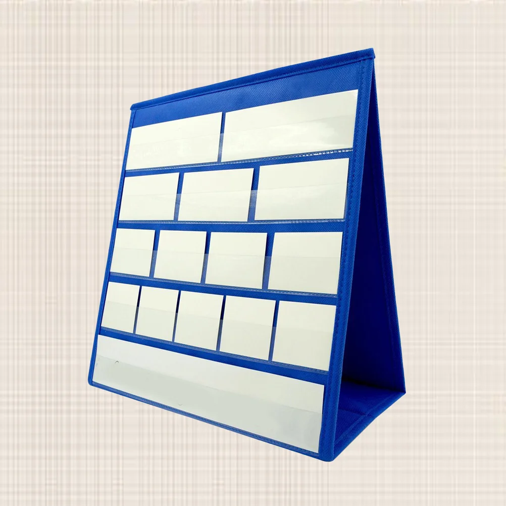 43x33cm Desktop Pocket Chart Self-Standing Tabletop Desktop Cards Sentence Strips File Holder with 20Pcs White Cards Size
43x33cm Desktop Pocket Chart Self-Standing Tabletop Desktop Cards Sentence Strips File Holder with 20Pcs White Cards Size