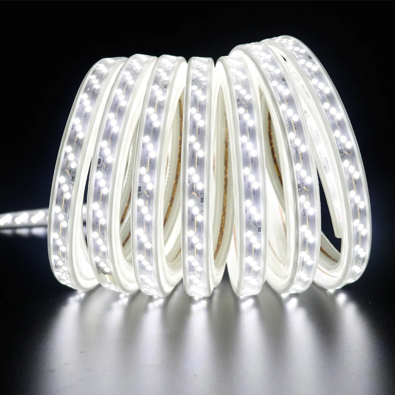 AC 220V-240V LED Strip SMD 2835 180LEDs/m High Safety High Brightness Flexible LED Lights Outdoor Waterproof Strip Light
AC 220V-240V LED Strip SMD 2835 180LEDs/m High Safety High Brightness Flexible LED Lights Outdoor Waterproof Strip Light