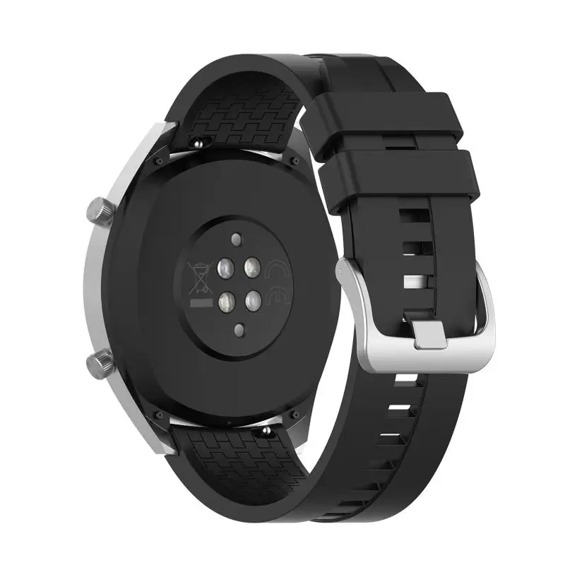 Ремешок силиконовый для смарт-часов Huawei Watch GT 46 мм оригинальный спортивный