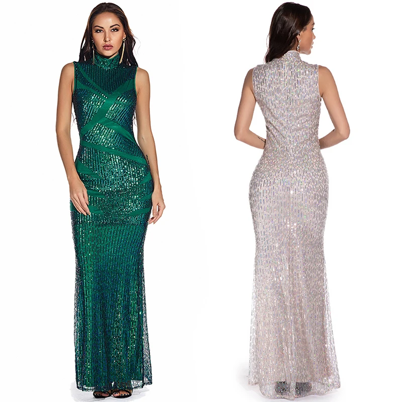 Nightclub 2021 Short Skirt Sequins Robe de soir Suitable for Parties Plus Size Woman dresses
Nightclub 2021 Short Skirt Sequins Robe de soir Suitable for Parties Plus Size Woman dresses