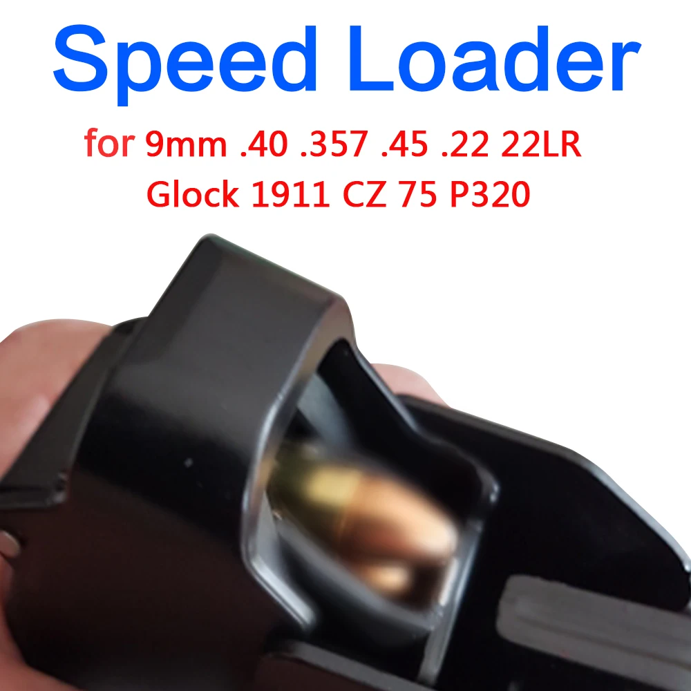 Taktische Universal Munition Magazin Speed Loader Für 9mm.40 .357 .45 .22 22LR für Fast Glock 1911 CZ 75 P320 Tragbare Ammo Load
Taktische Universal Munition Magazin Speed Loader Für 9mm.40 .357 .45 .22 22LR für Fast Glock 1911 CZ 75 P320 Tragbare Ammo Load