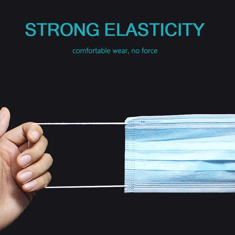 50Pcs Disposable Facial Mask Colored Adult 3Ply masque Soft Non-woven Melt-blown Filter Anti Particle Mist Econimical Public PPE
50Pcs Disposable Facial Mask Colored Adult 3Ply masque Soft Non-woven Melt-blown Filter Anti Particle Mist Econimical Public PPE