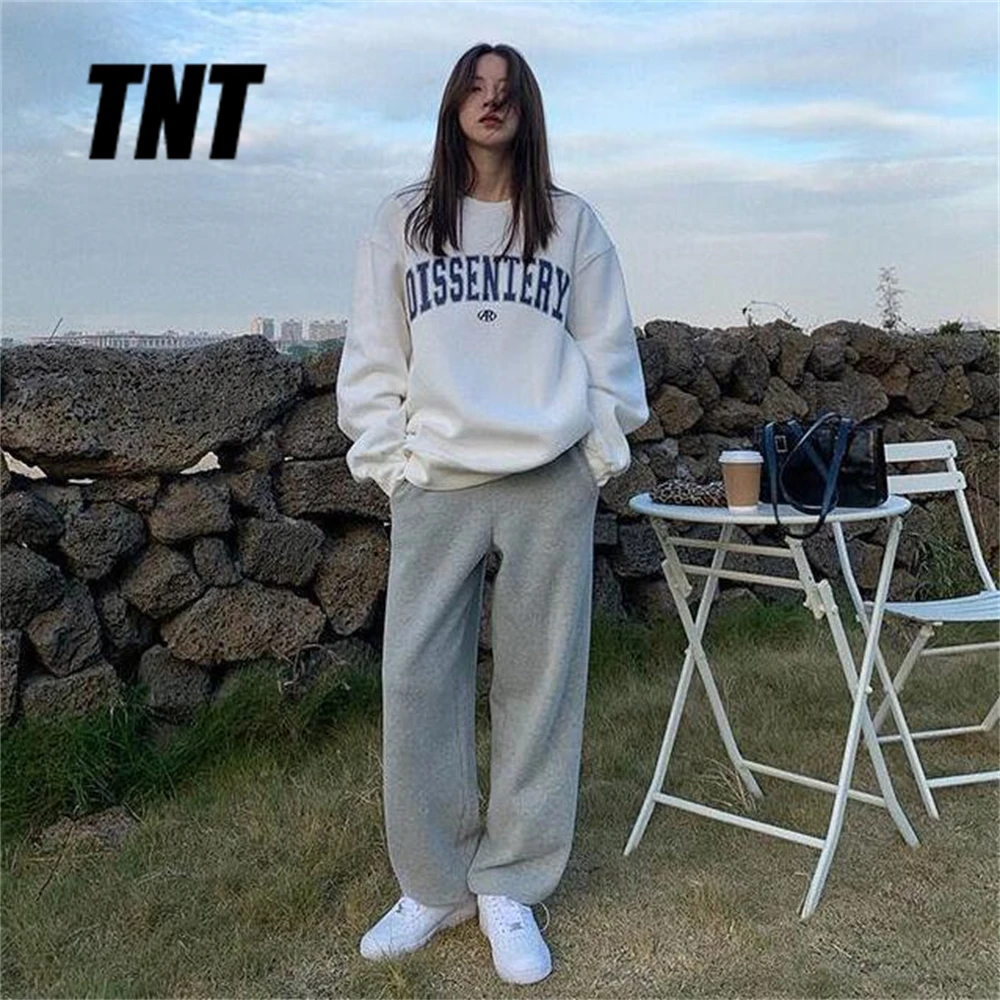 Свитшот женский в Корейском стиле, свободная толстовка с капюшоном и надписью в стиле Харадзюку, пуловер с капюшоном, свитер с длинным рукав...
Свитшот женский в Корейском стиле, свободная толстовка с капюшоном и надписью в стиле Харадзюку, пуловер с капюшоном, свитер с длинным рукав...