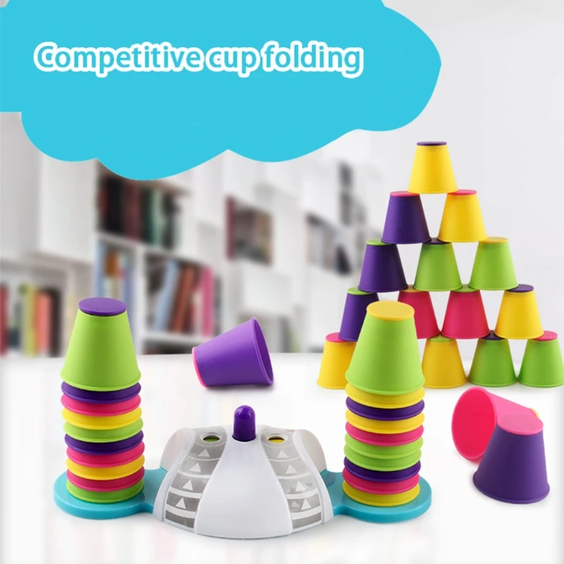 32 Stacking Cups, Stacking Cup Set, Party Toys For Children And Adults BX0D
32 Stacking Cups, Stacking Cup Set, Party Toys For Children And Adults BX0D