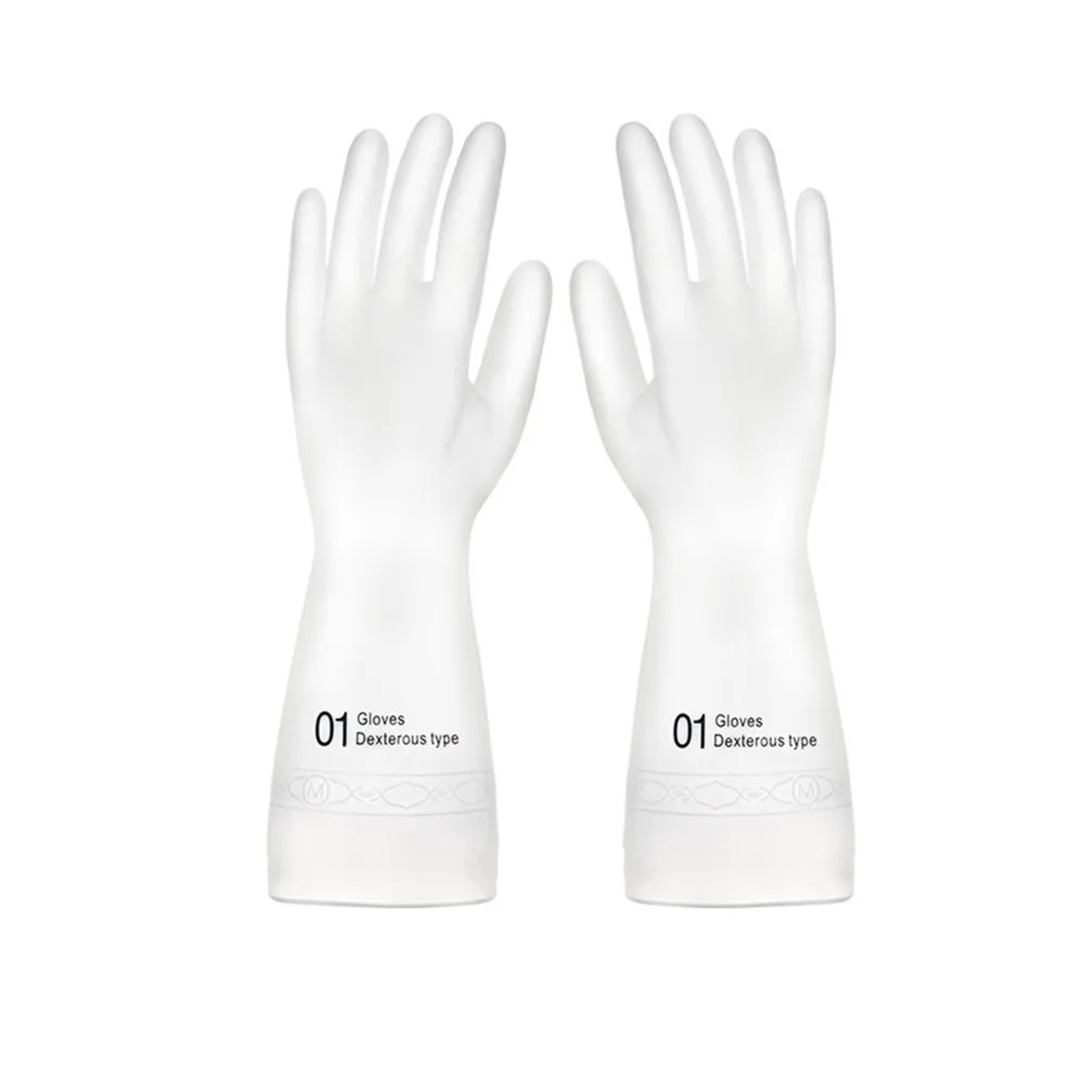 Rubber Cleaning Gloves Non-Slip Waterproof Reuseable Cleaning Gloves Durable Cleaning Housework Chores Dishwashing Tools
Rubber Cleaning Gloves Non-Slip Waterproof Reuseable Cleaning Gloves Durable Cleaning Housework Chores Dishwashing Tools