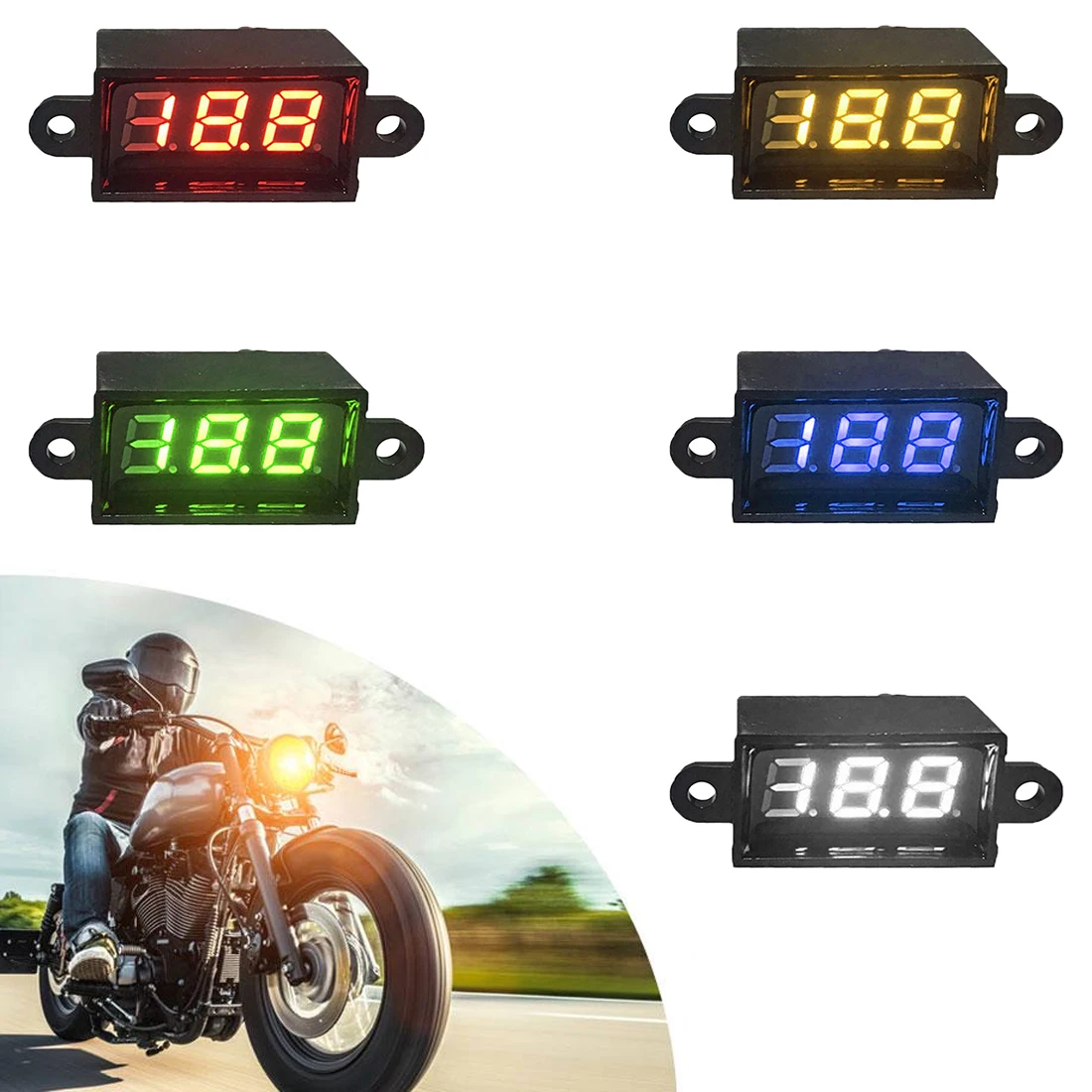 Mini Digital Volt Voltage Current Meter Detector Tester Auto Electric Voltage Ammeter Electronic Parts Accessories 12V Car Range
Mini Digital Volt Voltage Current Meter Detector Tester Auto Electric Voltage Ammeter Electronic Parts Accessories 12V Car Range