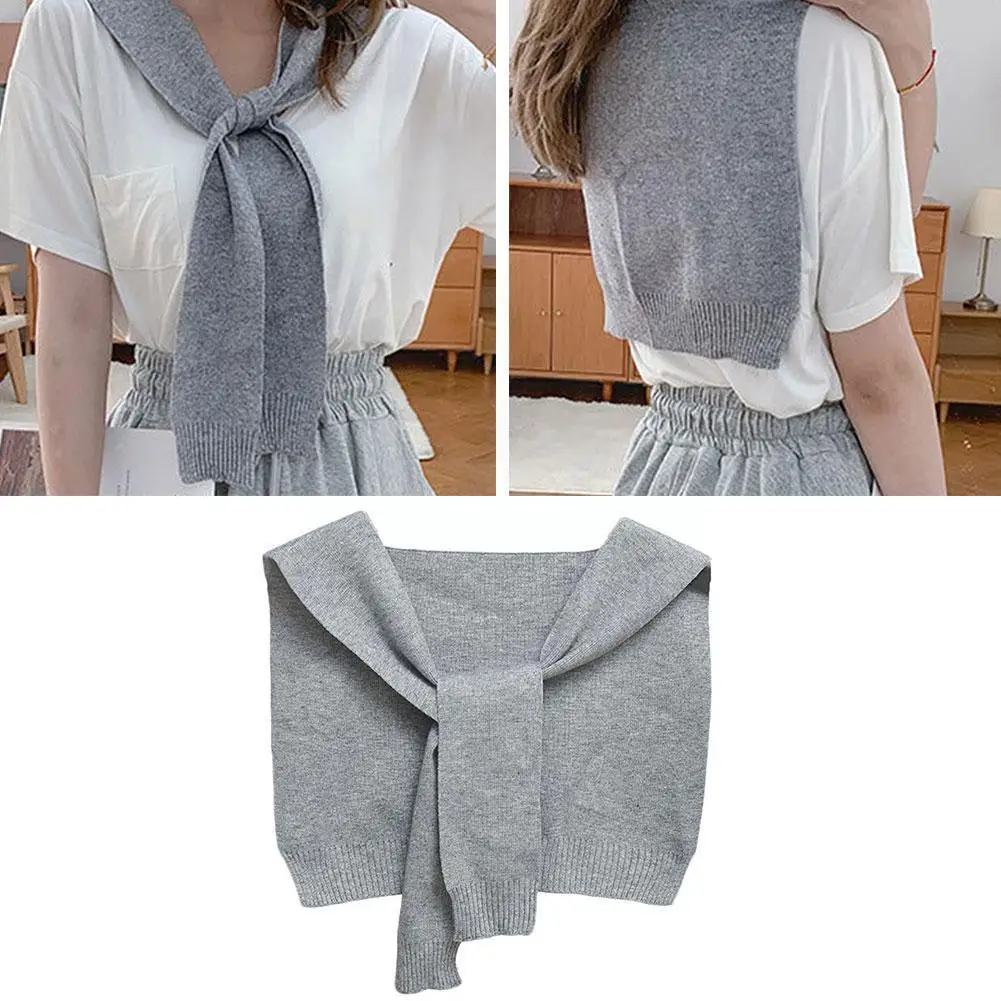 1Pcs Korean Women's Wool Knitted Warm Scarf Winter Female Blouse Shawl Color Neck Cape Knotted Fake Collar Scarves Ties
1Pcs Korean Women's Wool Knitted Warm Scarf Winter Female Blouse Shawl Color Neck Cape Knotted Fake Collar Scarves Ties