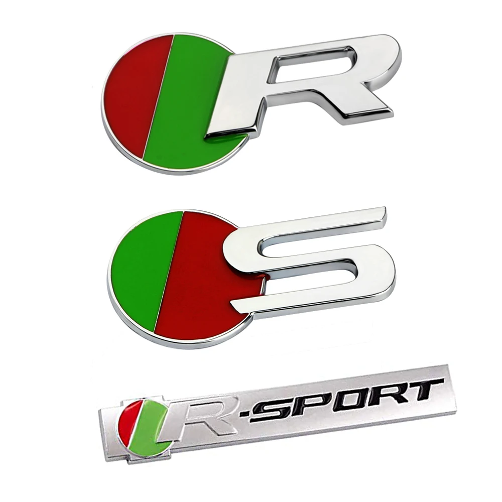R-SPORT R S Logo Nameplate For Jaguar E-PACE I-PACE S-TYPE XF XE XJ XF F-PACE Car Fender Trunk 3D Badge Sticker Accessories
R-SPORT R S Logo Nameplate For Jaguar E-PACE I-PACE S-TYPE XF XE XJ XF F-PACE Car Fender Trunk 3D Badge Sticker Accessories