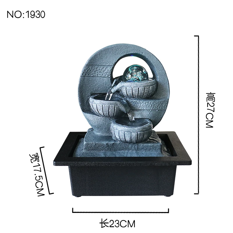 2020 Simple Resin Decorative Fountains Indoor Water Fountains Craft Desktop Ornaments Rockery Figurines Feng Shui Water Fountain
2020 Simple Resin Decorative Fountains Indoor Water Fountains Craft Desktop Ornaments Rockery Figurines Feng Shui Water Fountain
