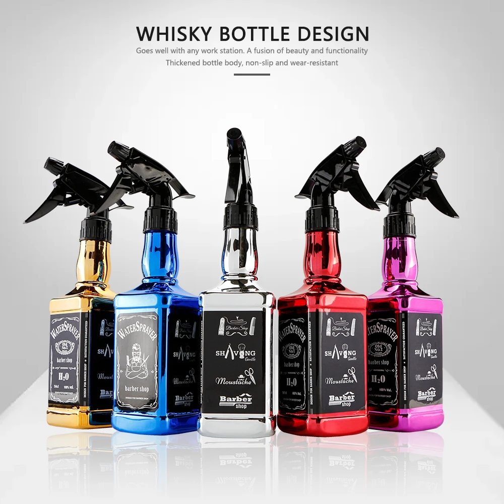 500ML Plating Hairdressing Spray Bottle Atomizer Container Barber Accessories Hair Tools Water Sprayer Hairdresser Spray Bottle
500ML Plating Hairdressing Spray Bottle Atomizer Container Barber Accessories Hair Tools Water Sprayer Hairdresser Spray Bottle