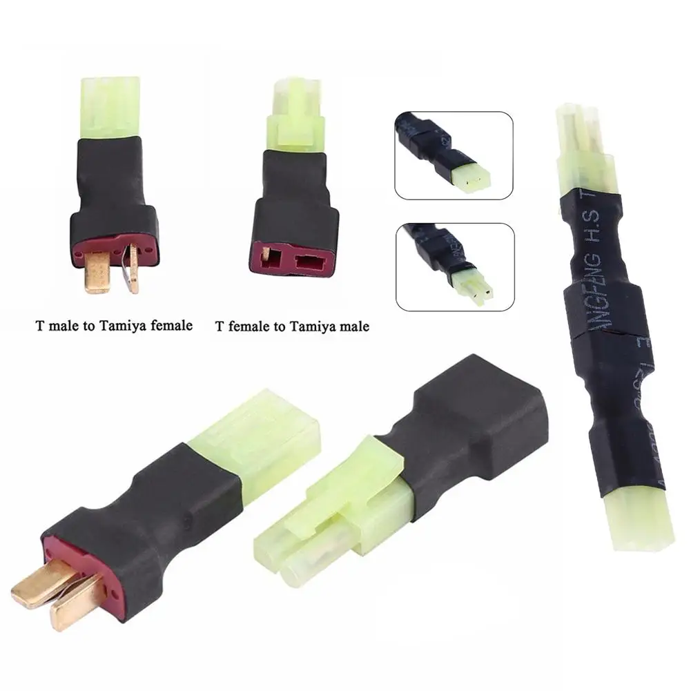 Deans T To Mini Tamiya Plug Female Male Adapter Connector For Kyosho RC Battery ESC RC Toy Accessories Remote Control Toy
Deans T To Mini Tamiya Plug Female Male Adapter Connector For Kyosho RC Battery ESC RC Toy Accessories Remote Control Toy