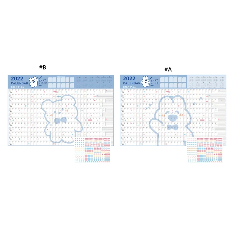 2022 Yearly Wall Calendar for Birthday Travel Anniversary Graduation Customer
2022 Yearly Wall Calendar for Birthday Travel Anniversary Graduation Customer