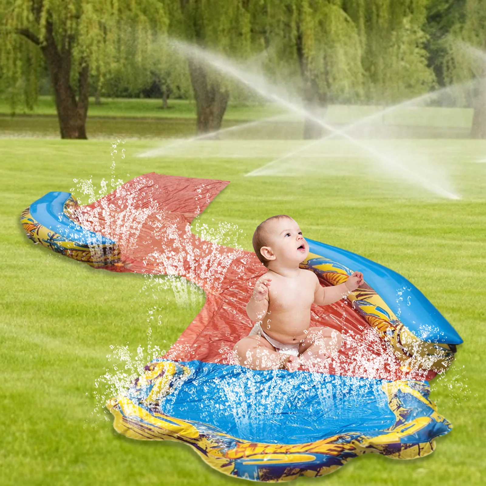 Backyard Outdoor Children Adult Toys Water Slides Pools Inflatable Children Water Slide Summer Water Play Toy
Backyard Outdoor Children Adult Toys Water Slides Pools Inflatable Children Water Slide Summer Water Play Toy