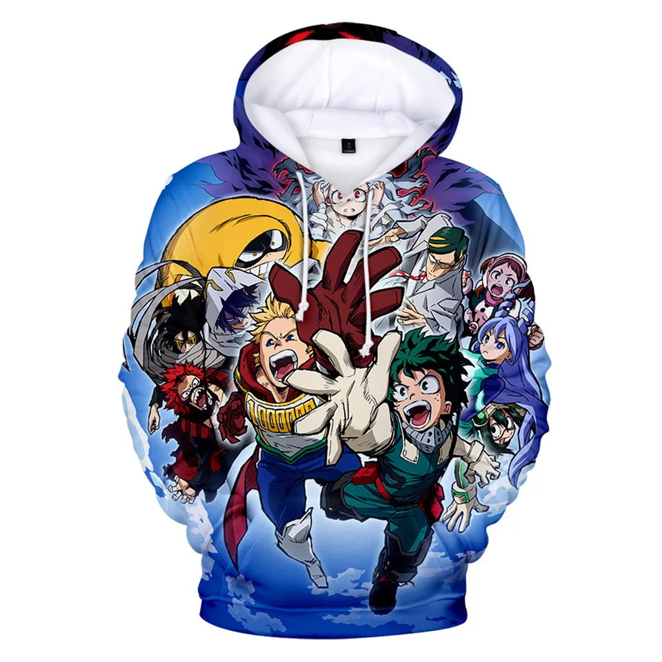 Hot Anime My Hero Academia 3D Print Hoodies Boku No Hero Academia Bakugou Katsuki Midoriya Izuku Sweatshirt School Uniform Hoody
Hot Anime My Hero Academia 3D Print Hoodies Boku No Hero Academia Bakugou Katsuki Midoriya Izuku Sweatshirt School Uniform Hoody