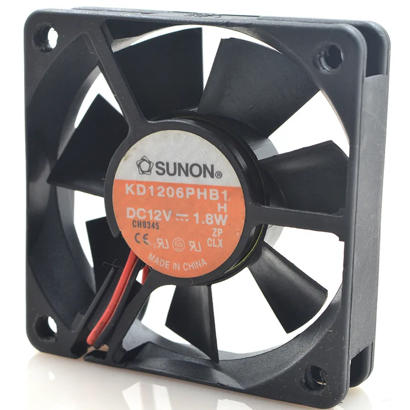 Jianjun для SUNON KD1206PHB1 6015 12V 1 8 W 2 line 6CM вентилятор серверного шасси|Кулеры и системы
