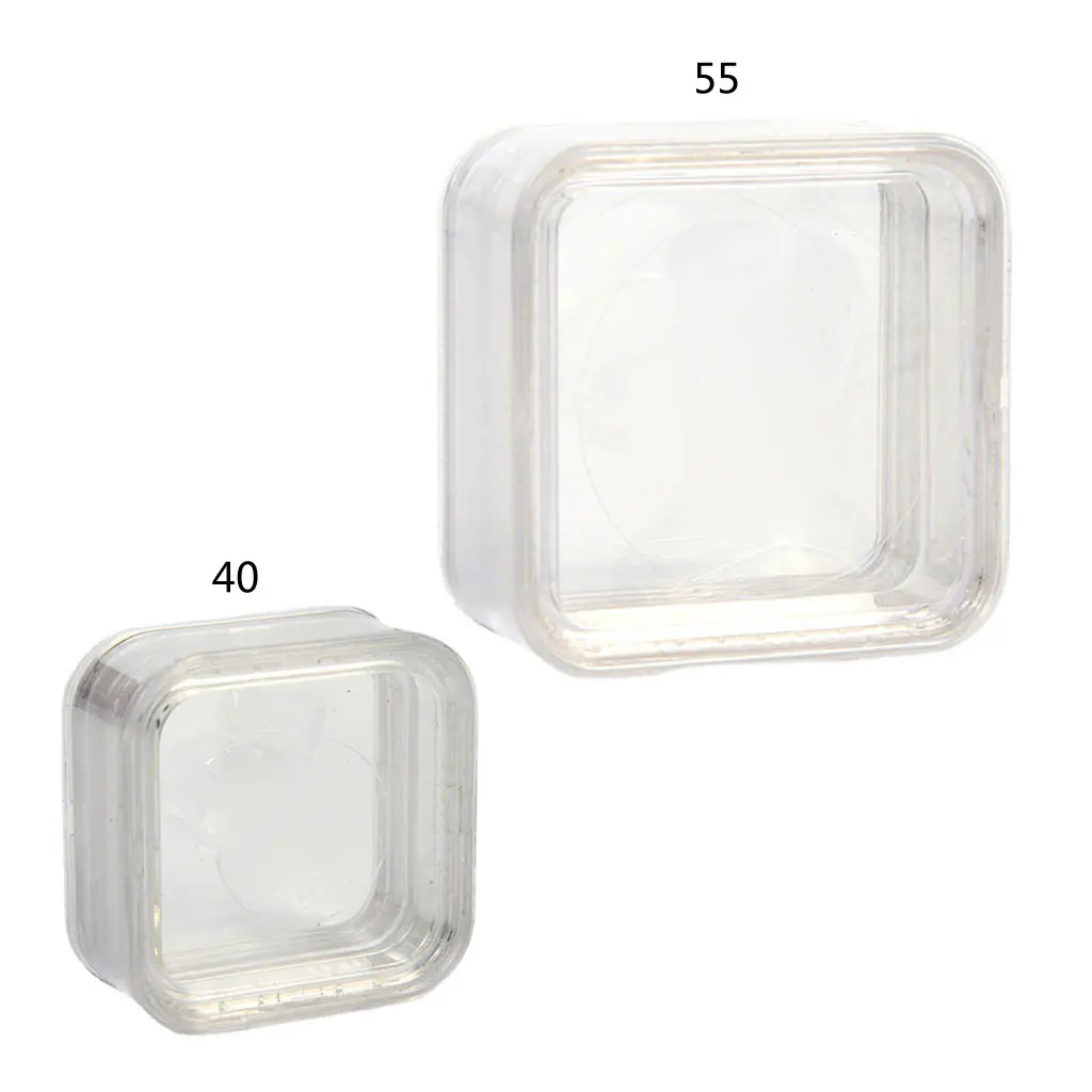 Elasticity Membrane Jewelry Storage Box Floating Frames Box Clear Container Rack for Ring Necklace Earring Stamps Coin
Elasticity Membrane Jewelry Storage Box Floating Frames Box Clear Container Rack for Ring Necklace Earring Stamps Coin