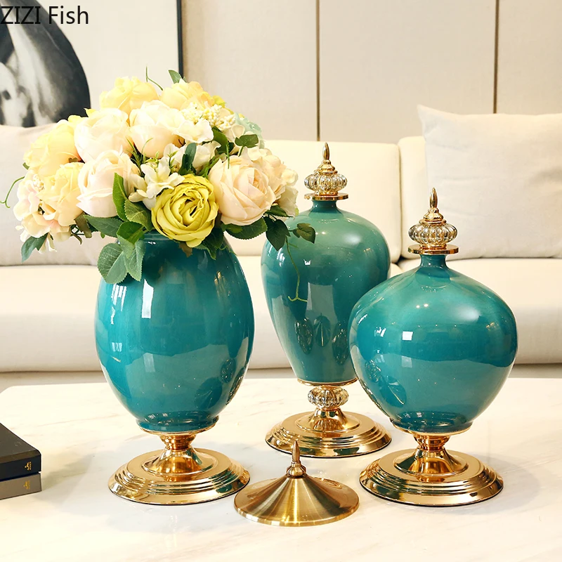 American Ceramic Vase Decoration Living Room Flower Arrangement Simulation Fake Flower Modern Minimalism Creative Home Crafts
American Ceramic Vase Decoration Living Room Flower Arrangement Simulation Fake Flower Modern Minimalism Creative Home Crafts