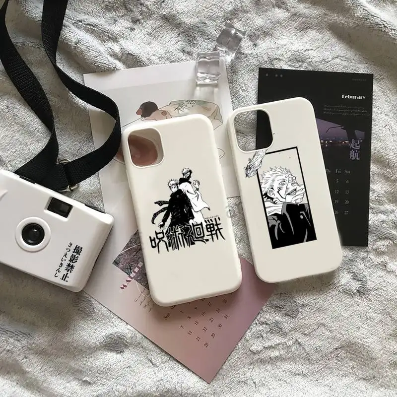 Japan Anime Jujutsu Kaisen Phone Case Candy Color for iPhone 6 7 8 11 12 s mini pro X XS XR MAX Plus
Japan Anime Jujutsu Kaisen Phone Case Candy Color for iPhone 6 7 8 11 12 s mini pro X XS XR MAX Plus