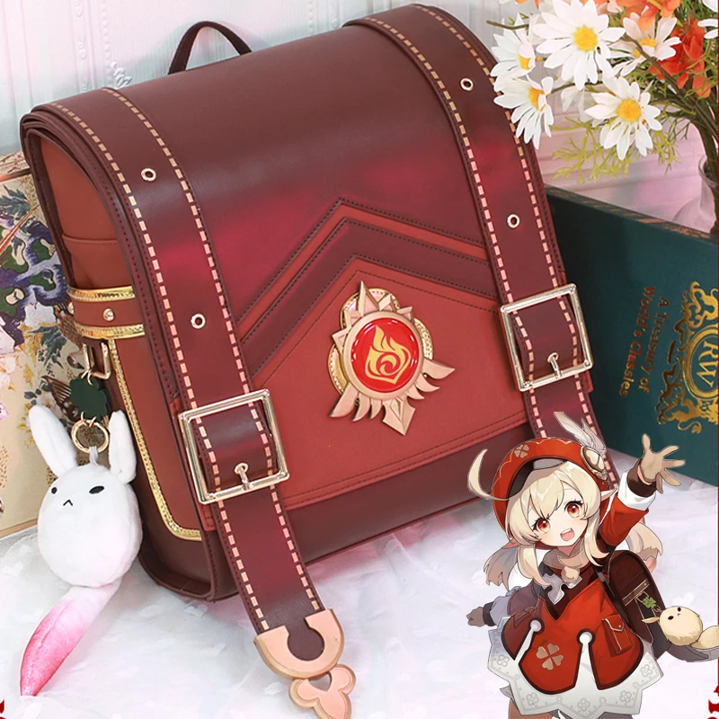 Cosplay Game Genshin Impact Klee Spark Knight Cute Backpack Shoulder Bag Loli Bag Cosplay Prop Free Shipping Accessories
Cosplay Game Genshin Impact Klee Spark Knight Cute Backpack Shoulder Bag Loli Bag Cosplay Prop Free Shipping Accessories