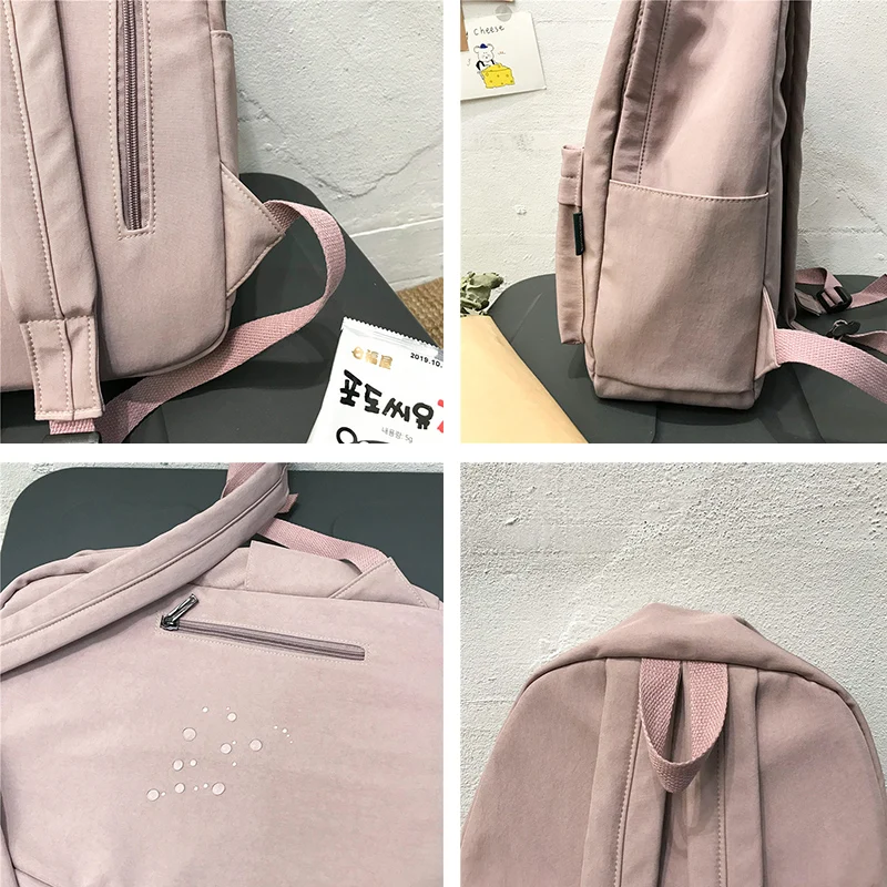 2020 Classic waterproof nylon women backpack Large capacity multiple zip pocket Backpacks Travel bag Teenage Girls Schoolbag
2020 Classic waterproof nylon women backpack Large capacity multiple zip pocket Backpacks Travel bag Teenage Girls Schoolbag