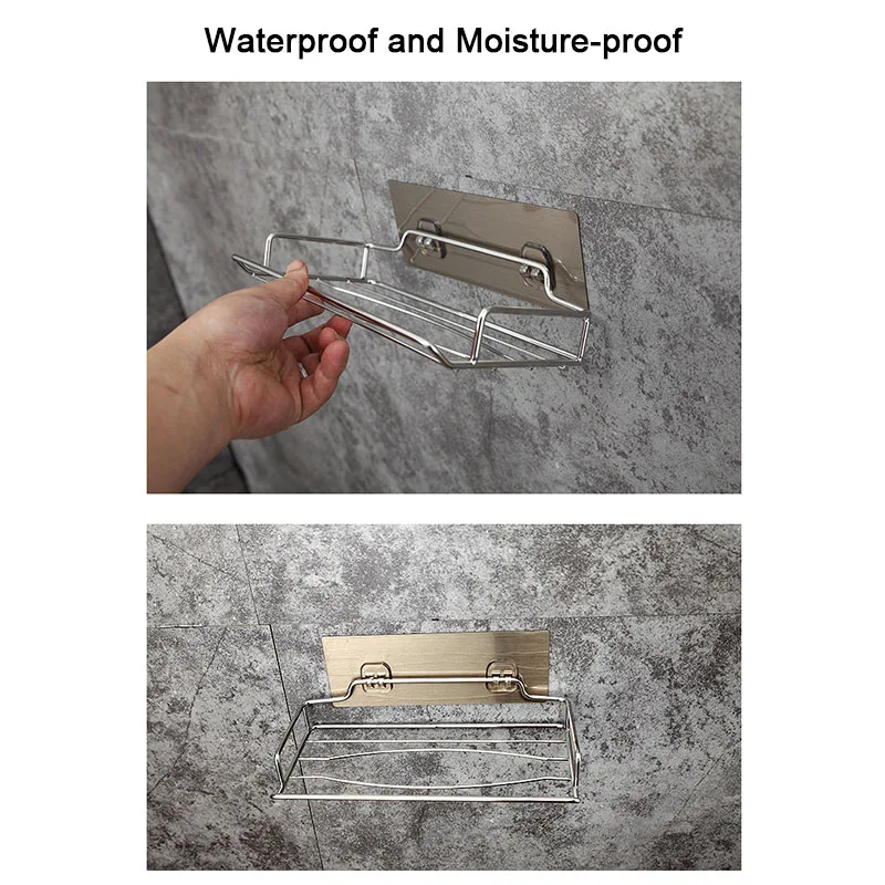 Stainless Steel Wall Mounted Storage Rack Tissue Towel Goods Storage Shelf Stand Office Bathroom Organizer Accessories
Stainless Steel Wall Mounted Storage Rack Tissue Towel Goods Storage Shelf Stand Office Bathroom Organizer Accessories