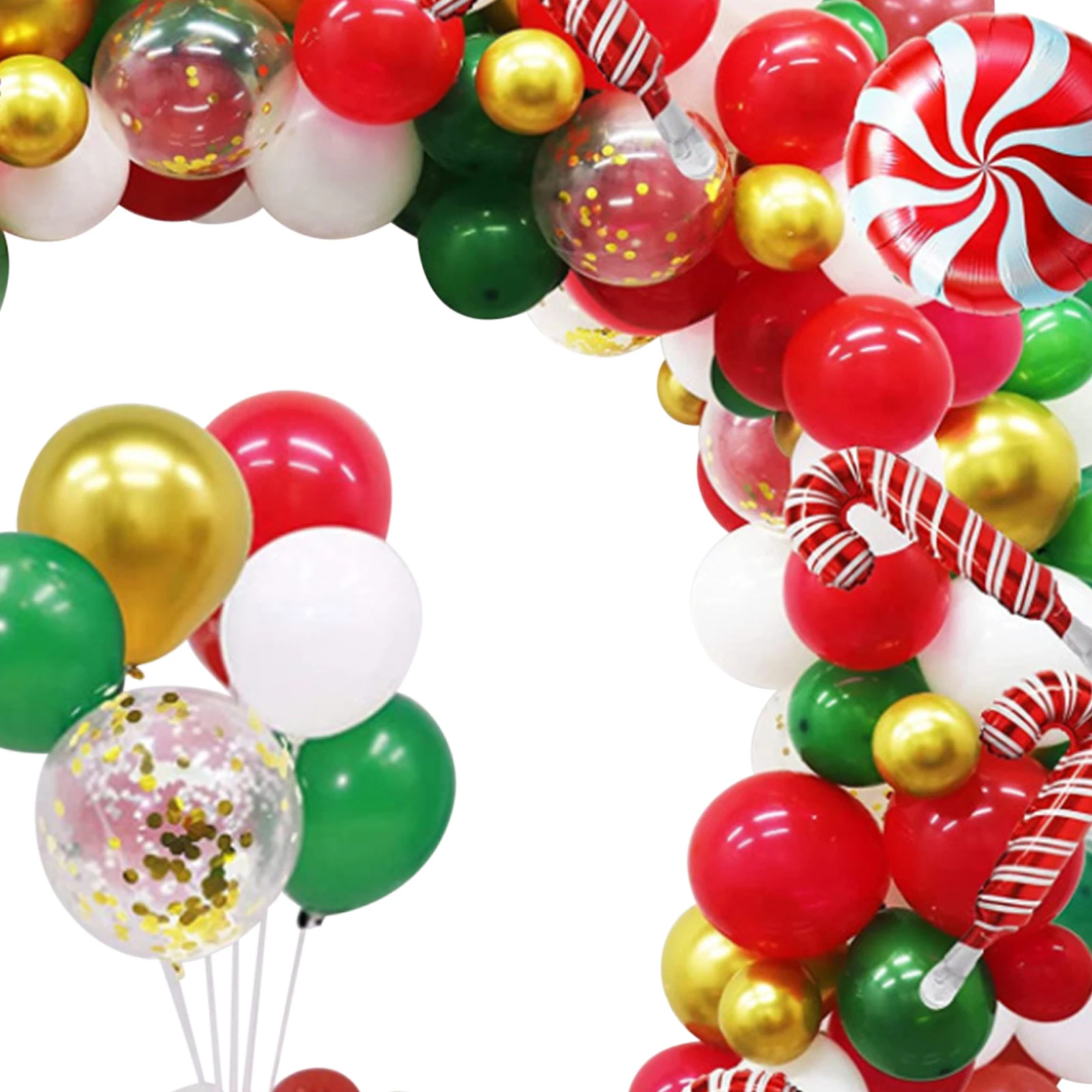 Christmas Balloon Set Wreath Colorful Lollipop Pattern Decoration Party Latex New Year Decoration Durable Aluminum Wreath Kit
Christmas Balloon Set Wreath Colorful Lollipop Pattern Decoration Party Latex New Year Decoration Durable Aluminum Wreath Kit