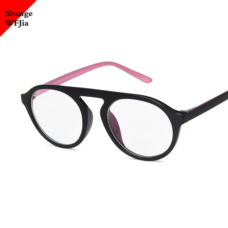 Flat top Round Men Glasses Frame Women Eyeglasses Vintage Square Clear Lens Optical Spectacle | Аксессуары для одежды